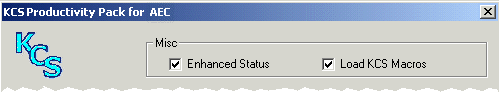 KCS Productivity Pack for AEC - Enhanced Status display