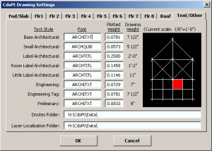 Drawing Settings